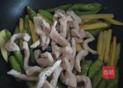 土豆杭椒炒肉条的做法图解7