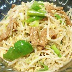 绿豆芽炒肉的做法[图]