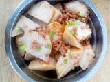 肉末烧山芋