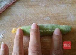 彩虹花样馒头的做法图解6