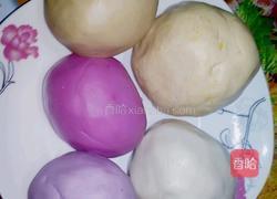 自制彩色汤圆的做法图解4
