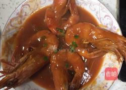 番茄对虾的做法图解7
