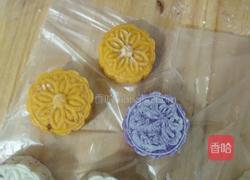 印花糯月饼的做法图解3