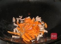 牛心菜炒年糕的做法图解5