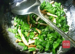 香干炒油麦菜的做法图解10