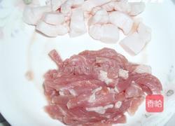 秋葵炒肉的做法图解2