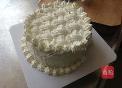 樱桃花篮生日蛋糕的做法图解13