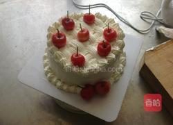 樱桃花篮生日蛋糕的做法图解14