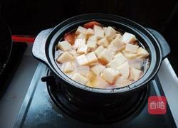 番茄鸡枞油煮凉粉的做法图解5