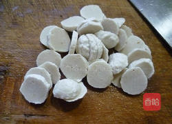 香干蒜薹炒鱼丸的做法图解4