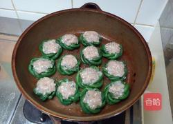 豆角酿鲮鱼肉的做法图解7