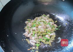 咸豆角炒肉的做法图解4
