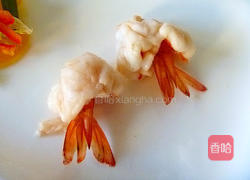 明虾配青芥甜辣酱的做法图解6