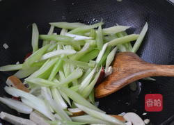 西芹炒香干的做法图解6