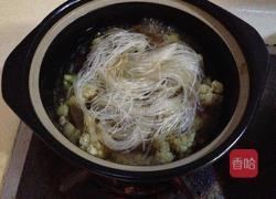 菜花粉丝煲的做法图解8