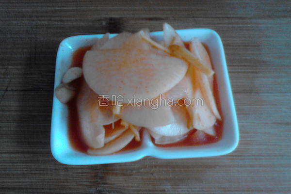 清爽酸甜脆萝卜的做法_菜谱_香哈网