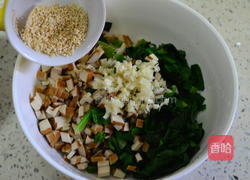 香干拌菠菜的做法图解8
