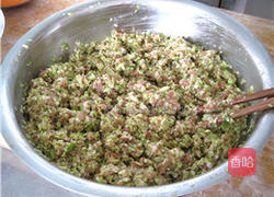 甘蓝菜水饺的做法图解6