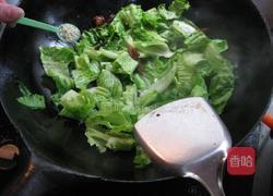 豆豉鲮鱼生菜的做法图解6