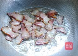 香干炒腊肉的做法图解4