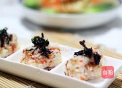 海苔培根饭团的做法图解6