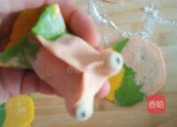 彩色金鱼小笼包的做法图解14