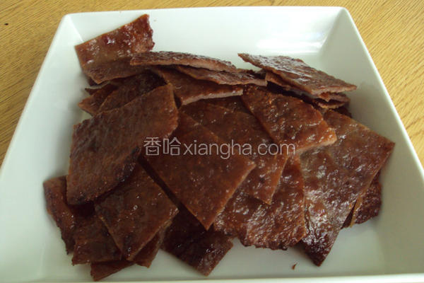 果汁猪肉干