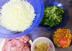 玉米高丽菜水饺的做法图解3