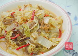 XO酱炒大白菜的做法图解4