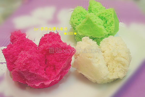 _彩色发糕的做法大全_彩色发糕的家常做法怎