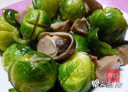 上汤甘蓝菜的做法图解7