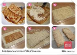 自制素食香酥排的做法图解3