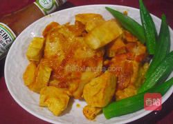 茄汁烧鸡腿的做法图解5