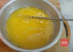 秋葵虾仁煎蛋的做法图解2