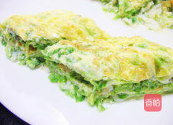 吻仔鱼海菜烘蛋的做法图解8