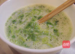 吻仔鱼海菜烘蛋的做法图解3