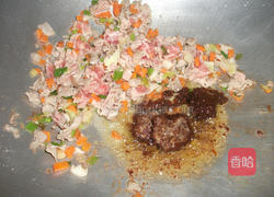 什锦菇菇炒饭的做法图解4