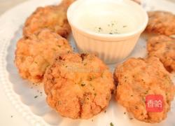 香酥蟹肉饼的做法图解5