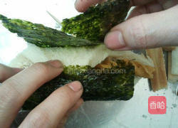 海苔喀哩鲔鱼卷的做法图解12