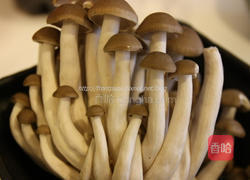 海鲜菇炒萝卜秋葵的做法图解1