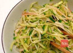 芥末蟹肉瓜丝的做法图解5