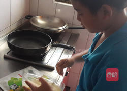 海苔夹心松饼的做法图解1