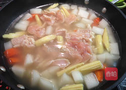 萝卜鸡肉汤的做法图解5