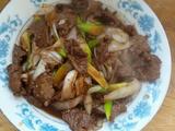 大葱爆牛肉