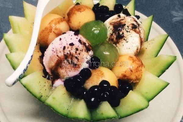 哈密瓜甜品的做法_哈密瓜甜品的做法大全_哈