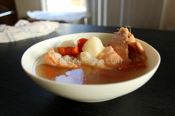 昆布高汤炖山药