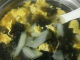 黄瓜鸡蛋紫菜汤