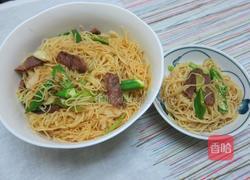 牛肉炒义面的做法图解5