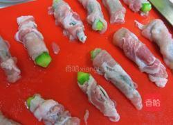 日式姜汁秋葵肉卷的做法图解5