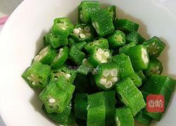 秋葵冷豆腐的做法图解4